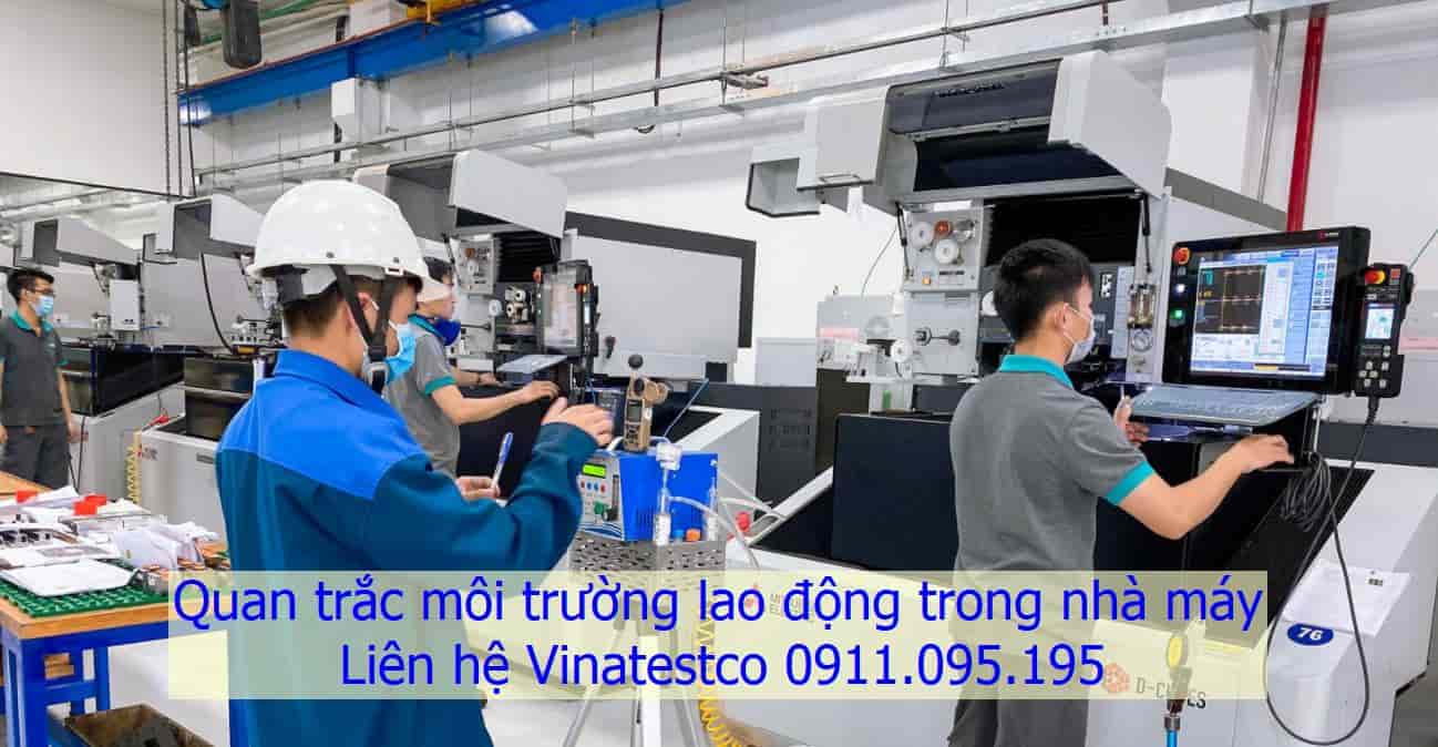 Đo kiểm quan trắc môi trường làm việc